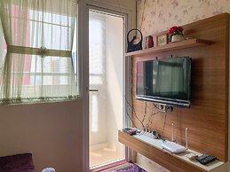 Modern Look And Comfortable 2Br Green Pramuka City Apartment