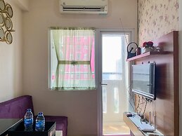 Modern Look And Comfortable 2Br Green Pramuka City Apartment