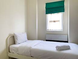 Modern Look And Comfortable 2Br Green Pramuka City Apartment