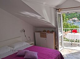Apartment Danijela Mljet - Studio Apartment With Balcony and Sea View