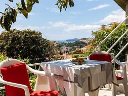 Apartments Franka - One Bedroom Apartment With Terrace and Garden View