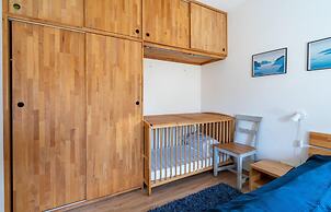 Holiday Home in the Middle of the Green North Sea Park Near the Beach 