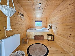 Chalet Kieftveen With hot tub for Four Person