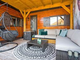 Ibiza Style Chalet With Lounge Terrace