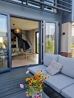 Water Villa in Balk With Private Jetty