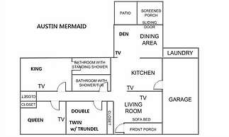 Austin Mermaid 3 Bedroom Home