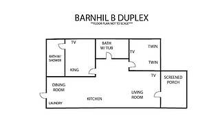 Barnhill B Duplex 2 Bedroom Duplex