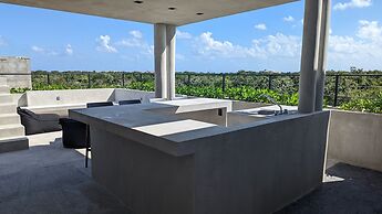 Jungle Loft in Aldea Zama l Pool l Grill