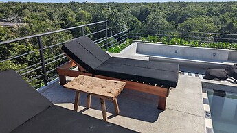Jungle Loft in Aldea Zama l Pool l Grill