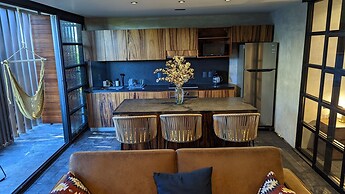 Jungle Loft in Aldea Zama l Pool l Grill