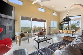 Jackalope Junction-pool, Hot Tub, Fire Pit, Bbq & Desert Views! 2 Bedr