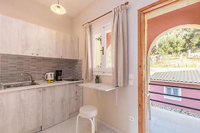 Studio Apartments With Large Swimming Pool and Sea View at Pelekas Bea