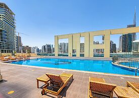 Stylish 1br Extra Bed With Burj Khalifa View