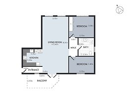 Sanders Constantin - Chic 2-bdr Apt With Balcony