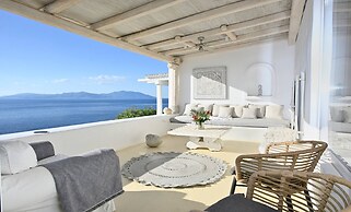 Amazing Sea View Villa Nymph By Calypso Sunset