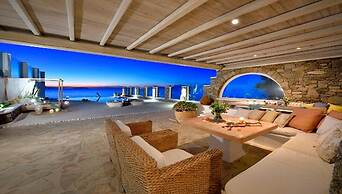 Amazing Sea View Villa Nymph By Calypso Sunset