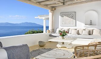 Amazing Sea View Villa Nymph By Calypso Sunset