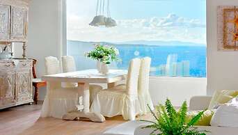 Amazing Sea View Villa Nymph By Calypso Sunset