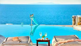 Amazing Sea View Villa Nymph By Calypso Sunset