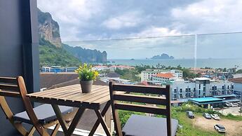 Bo401 Paradise Sea View 2 Bedrooms Plus 2bathrooms at Center Ao Nang