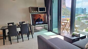 Bo401 Paradise Sea View 2 Bedrooms Plus 2bathrooms at Center Ao Nang