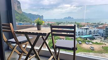 Bo401 Paradise Sea View 2 Bedrooms Plus 2bathrooms at Center Ao Nang