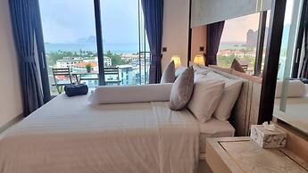 Bo401 Paradise Sea View 2 Bedrooms Plus 2bathrooms at Center Ao Nang