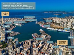 Sanders Port - Efficient Studio Near Piraeus Port