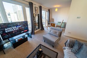 Stunning 1 Bed Flat - Elite Birmingham Complex