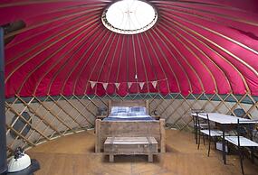 Charming Yurt in Kelburn Estate Near Largs
