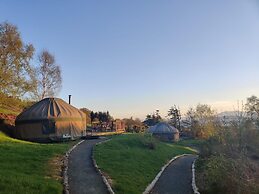 Charming Yurt in Kelburn Estate Near Largs