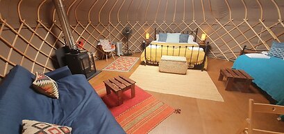 Stunning Premium Yurt in Kelburn Estate Near Largs
