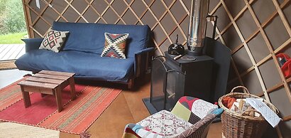 Stunning Premium Yurt in Kelburn Estate Near Largs