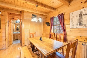 Moonshine Ridge Cabin with Hot Tub and Fire Pit