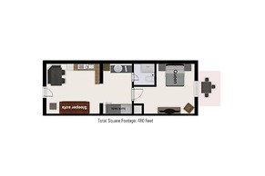 Ground Floor On River Trail, Walk To Ski 1 Bedroom Condo by RedAwning