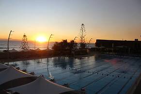 Idyllic Modern Scarborough Home Fireplace BBQ