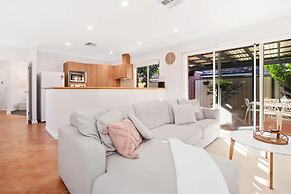 Idyllic Modern Scarborough Home Fireplace BBQ
