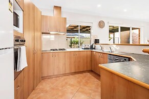 Idyllic Modern Scarborough Home Fireplace BBQ