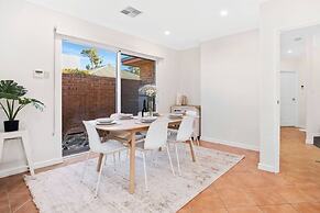 Idyllic Modern Scarborough Home Fireplace BBQ