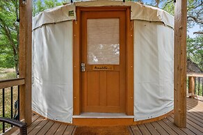 Ot 3515e Texas Yurt Haus: 5 Yurts! 5 Bedroom Cabin by RedAwning