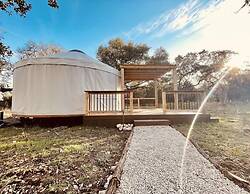 Ot 3515e Texas Yurt Haus: 5 Yurts! 5 Bedroom Cabin by RedAwning