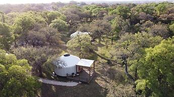 Ot 3515e Texas Yurt Haus: 5 Yurts! 5 Bedroom Cabin by RedAwning