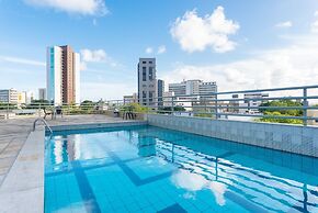 Flat na Ilha do Leite, Recife 1 quarto. Conforto e Excelente localizaç