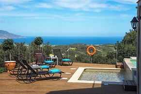Villa Cretan View with Heated Swimming Pool