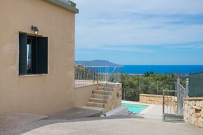 Villa Cretan View with Heated Swimming Pool