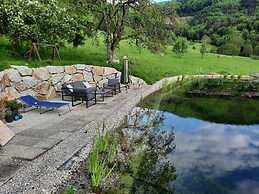 Loft-like Apartment With Swimming Pond