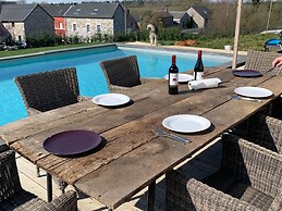 Stone House in Hamoir With Private Pool