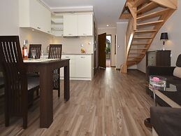 Duplex Apartments 300 m From the Sea. Living Room, 2 Bedrooms, own Ter