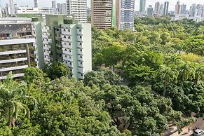 Ótimo Flat Bairro da Jaqueira Recife até 3 pessoas O Coração Verde da 