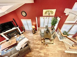 80BPD, Four bedroom, two 1/2 bath log-sided condo with lake view , gar